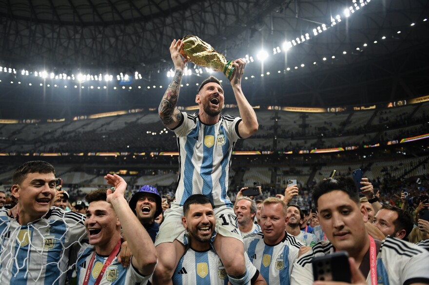 Argentina World Cup celebration